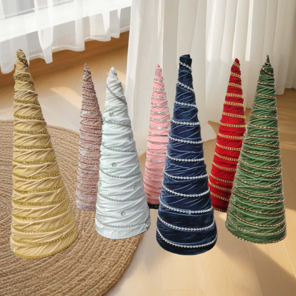 Velvet Christmas tree