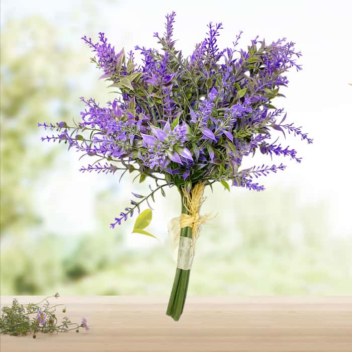 Artificial flower bouquet