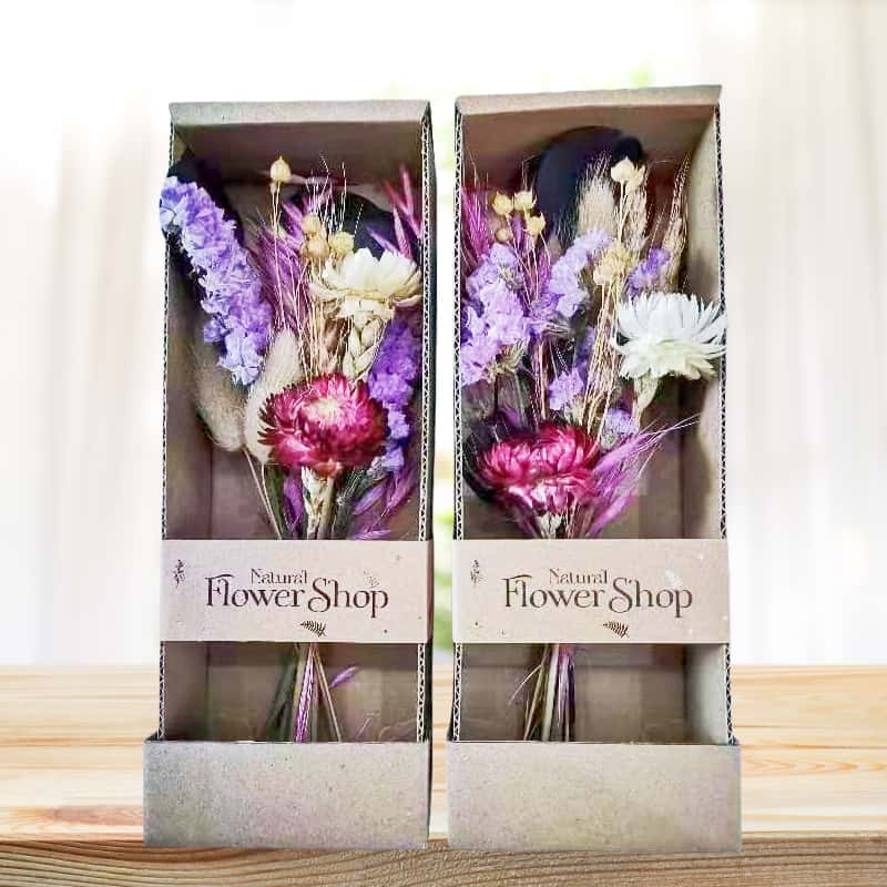 Dried flower box